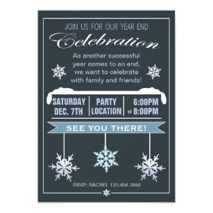 year end christmas invitations zazzle