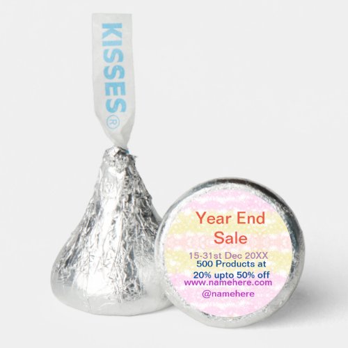 Year end sale business promotion offer add date na hersheys kisses