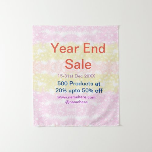 Year end sale business promotion offer add date na tapestry
