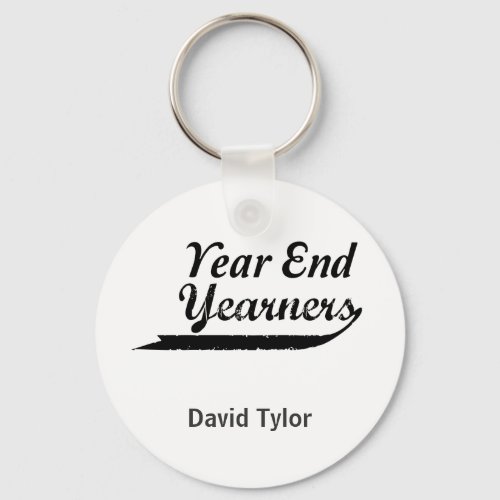 year end yearners keychain
