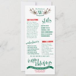 Year in Review Christmas Cards with Photos