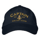 Year Name to Customize Captain LifeSaver Anchor