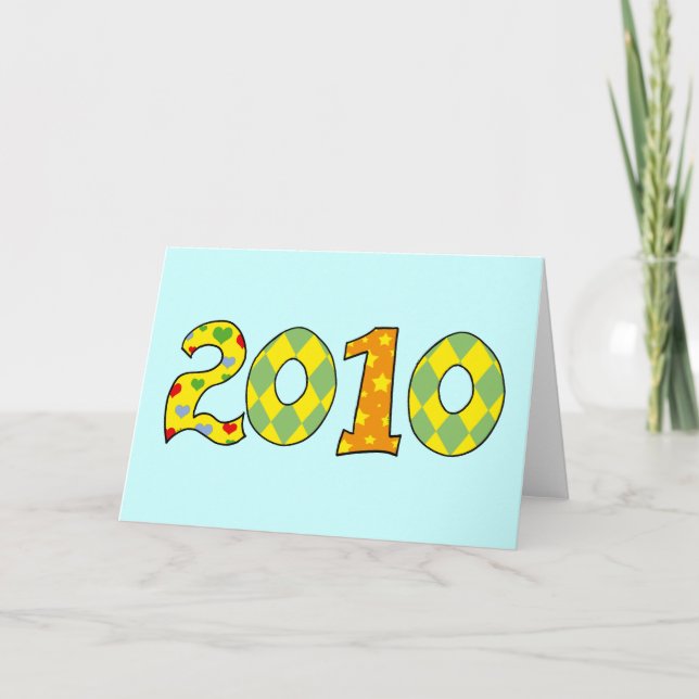 Year of 2010 holiday card (Front)