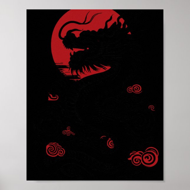 Year Of Dragon Chinese New Year 2024  Poster (Front)