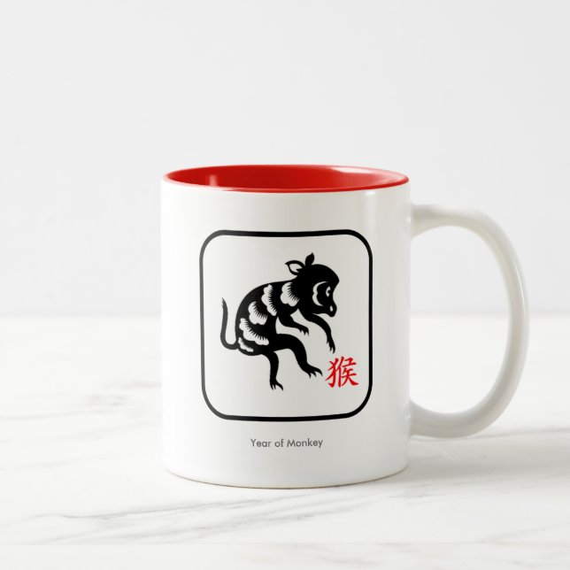 Year of Monkey Mug - Chinese Zodiac (Right)