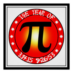 Year of Pi 3/14/15 9:26:53 Poster