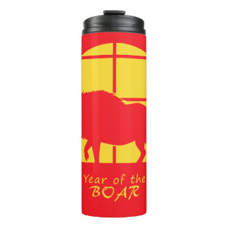 Year of the Boar Thermal Tumbler