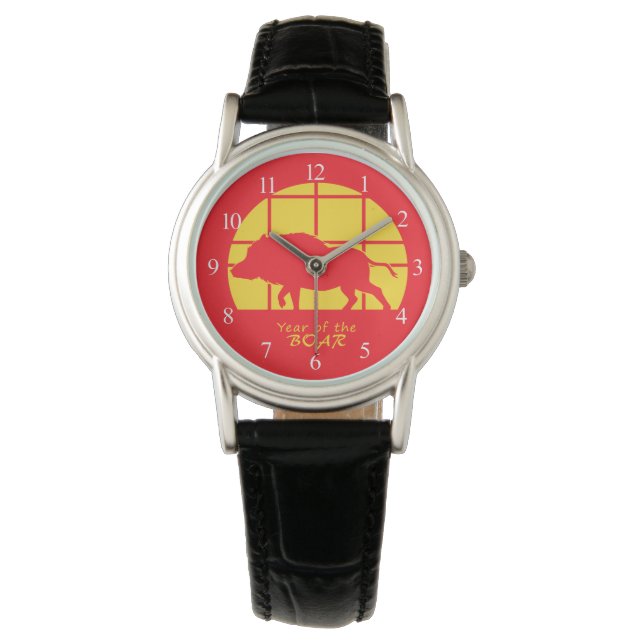 Year of the Boar Watch (Front)