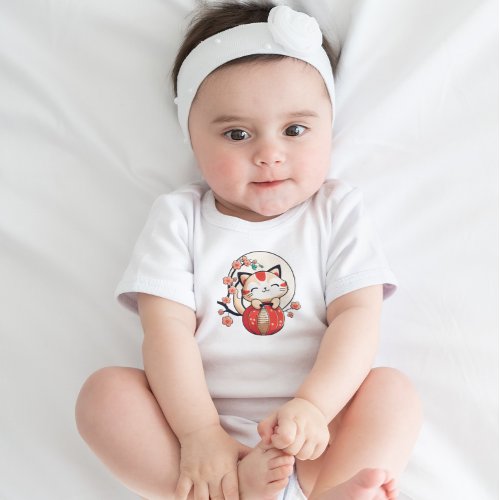Year of the Cat 2023 Vietnamese New Year Lil Jack Baby Bodysuit