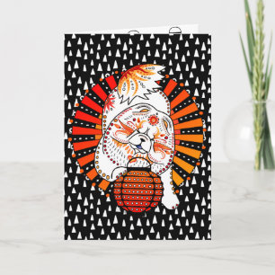 YEAR OF THE DOG - MI TANG - Chow greeting cards