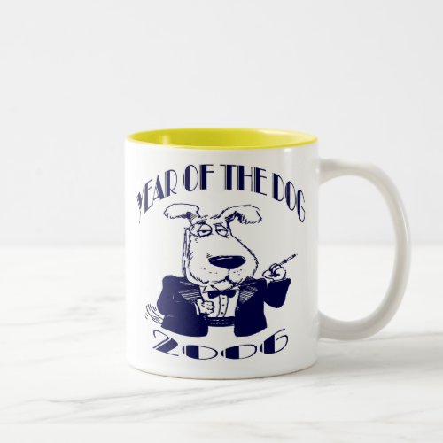 Year of the Dog Two_Tone Coffee Mug