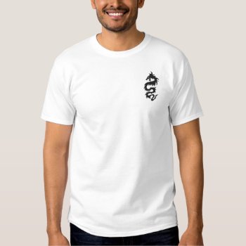 Year Of The Dragon 2012 Embroidered T-shirt by Year_of_Dragon_Tee at Zazzle