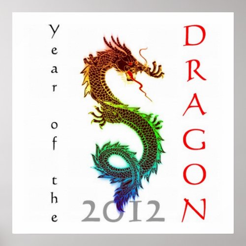 Year of the Dragon 2012 Poster