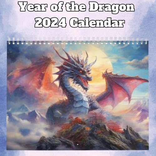 Year of the Dragon 2024 Calendar