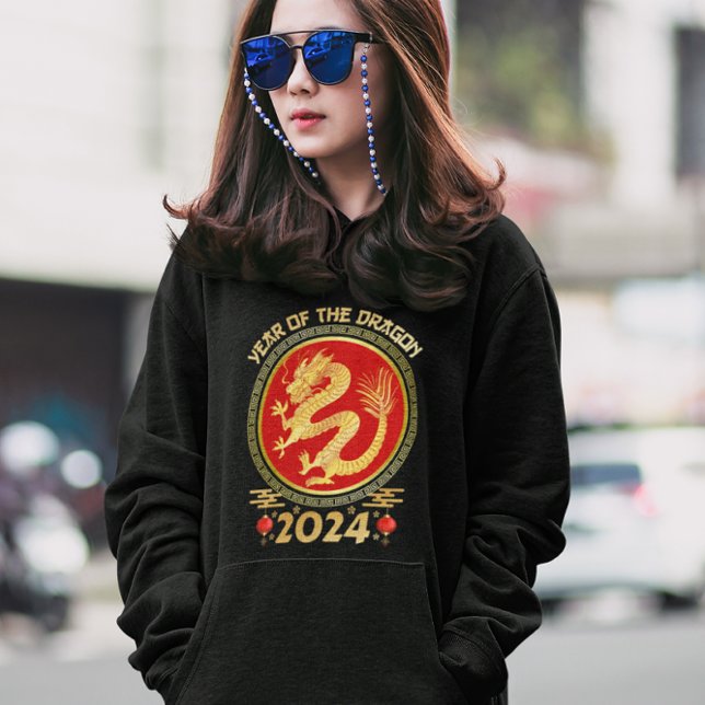 Year of The Dragon 2024 - Chinese New Year 2024 Ho Hoodie (Creator Uploaded)