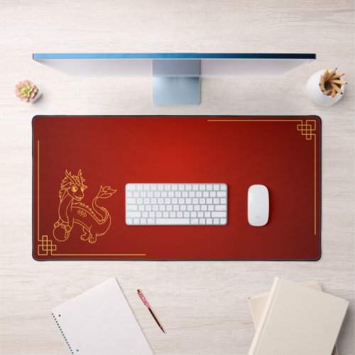 Year of the Dragon 2024 Chinese Zodiac Desk Mat