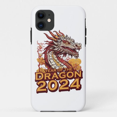 Year of the dragon 2024 iPhone Cases Dragon 2024  iPhone 11 Case