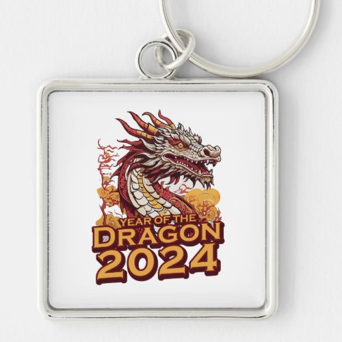 Year of the dragon 2024 keychain