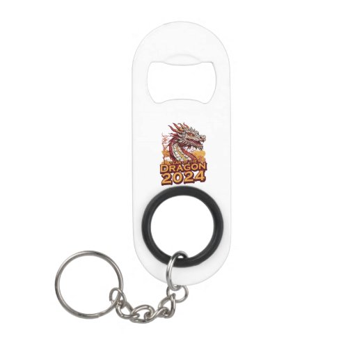 Year of the dragon 2024 keychain bottle opener