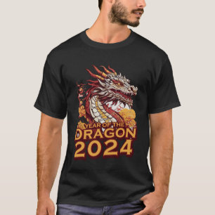 Year of the dragon 2024 Men's T-Shirts, Dragon T-Shirt