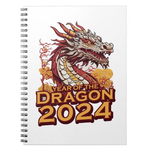 Year of the dragon 2024 notebook