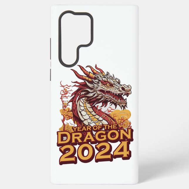 Year of the dragon 2024 Samsung S22 Cases, Dragon Samsung Galaxy Case (Back)