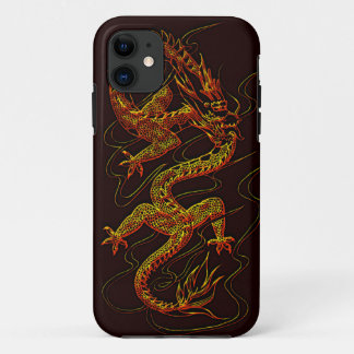 Year of the Dragon Asian Dragon design iPhone 11 Case