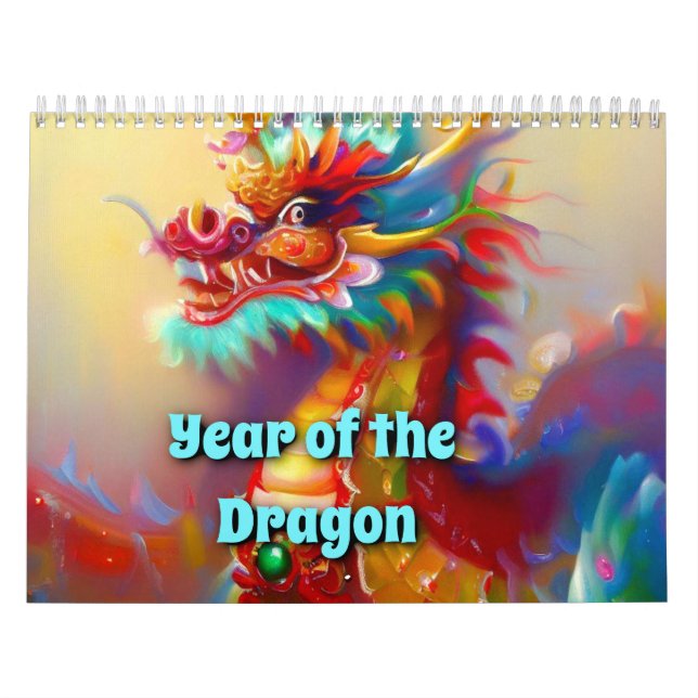 Year of the Dragon  Calendar (Cover)