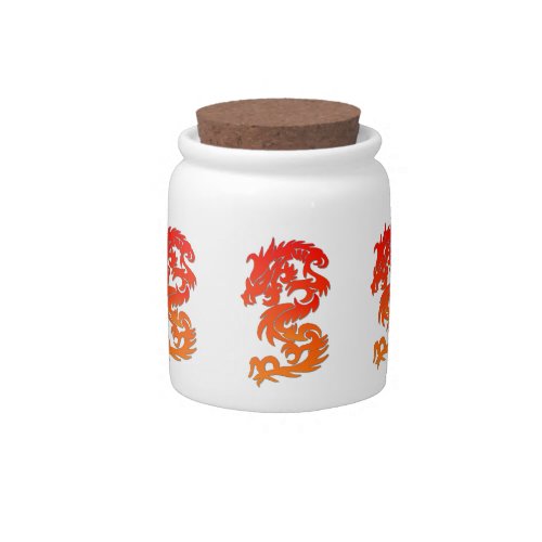 Year of the Dragon Candy Jar