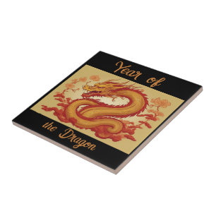 Year of the Dragon Ceramic Tile