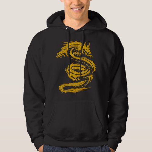 Year of The Dragon Chinese New Year Mens Black Hoodie