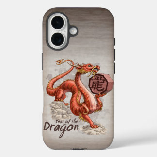 Year of the Dragon Chinese Zodiac Art iPhone Case