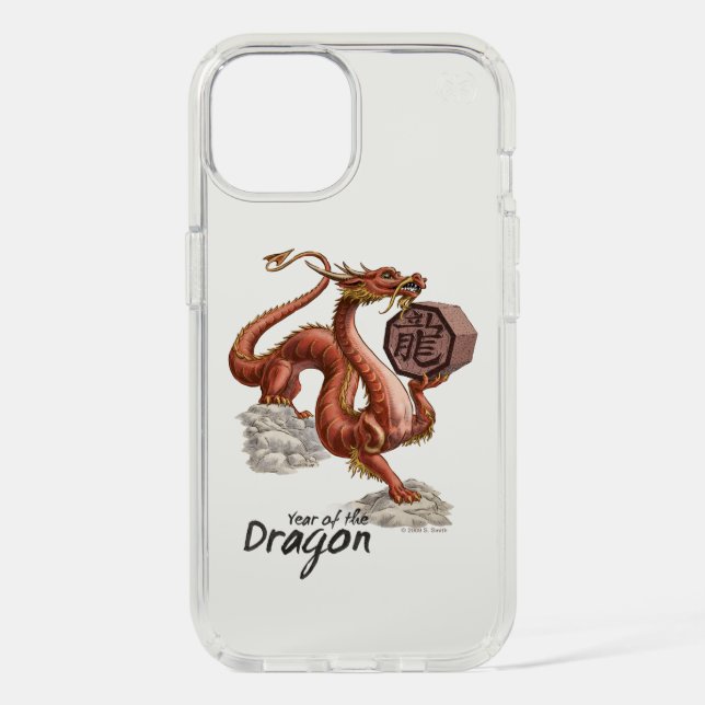 Year of the Dragon Chinese Zodiac Art  Speck iPhone Case (Front)