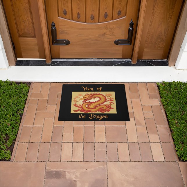 Year of the Dragon Doormat (Outdoor)