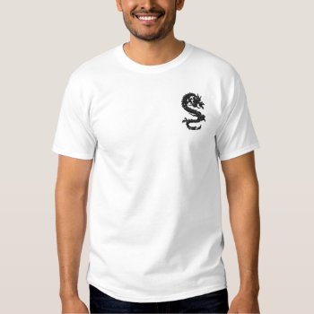 Year Of The Dragon Embroidered Embroidered T-shirt by Year_of_Dragon_Tee at Zazzle