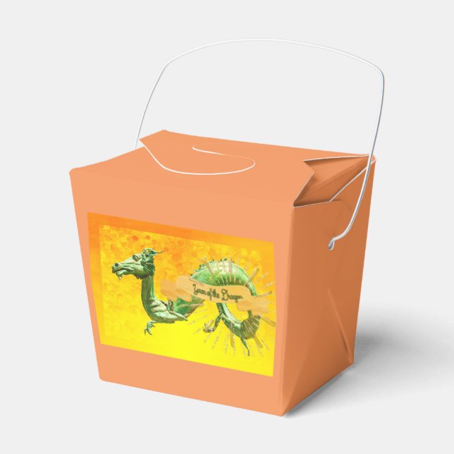 Year of the Dragon Favor Boxes (Front Side)