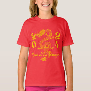 Year of the Dragon Gold T-Shirt