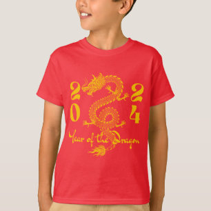Year of the Dragon Gold T-Shirt