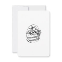 Year of the Dragon, Happy New Year, Cute Flat Card