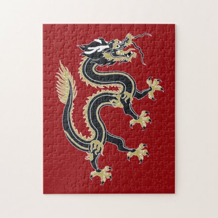 Year Of The Dragon Jigsaw Puzzle