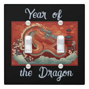 Year of the Dragon Light Switch Cover
