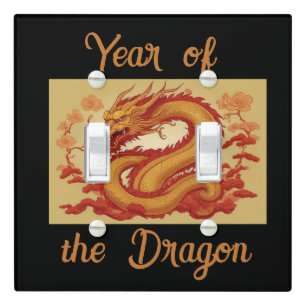 Year of the Dragon Light Switch Cover