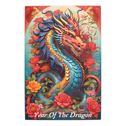 Year of the Dragon Metal Print