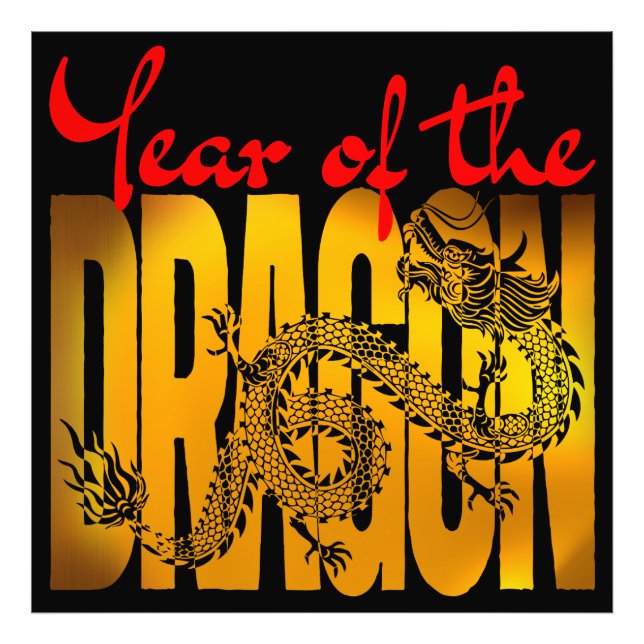 Year of the Dragon Photo Print (Front)