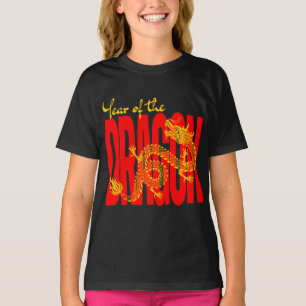Year of the Dragon Red Gold T-Shirt