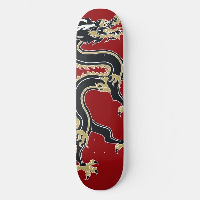 Year of the Dragon Skateboard Deck (Front)