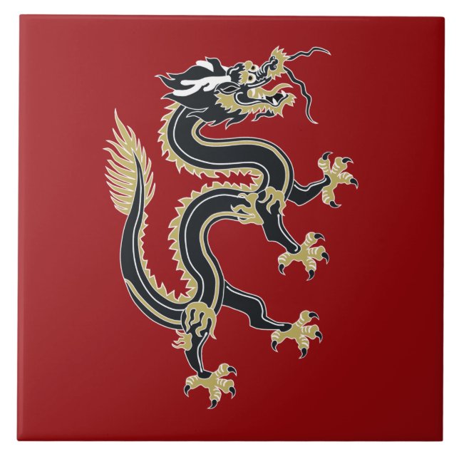 Year of the Dragon Tile (Front)