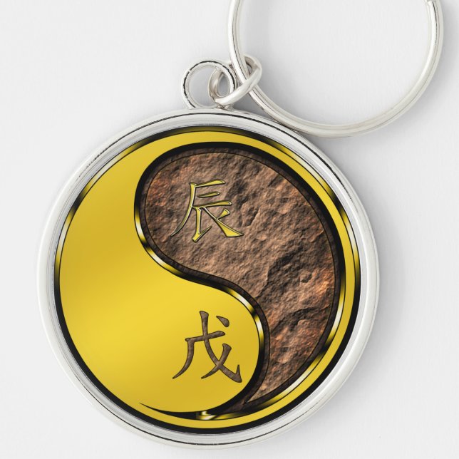 Year of the Earth Dragon Keychain (Front)