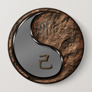 Year of the Earth Rabbit Button