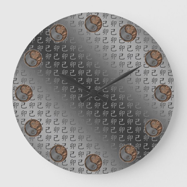 Year of the Earth Rabbit Large Clock (Front)